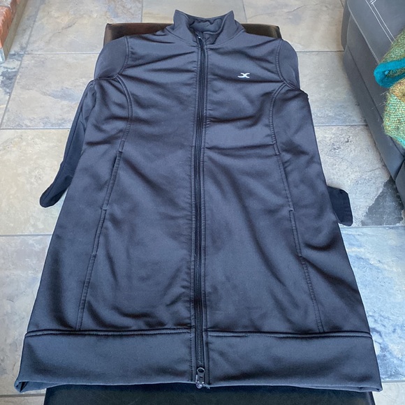 Flex Apparel Black Fall/Winter Coat/Jacket - Black -Size Large - Picture 3 of 13